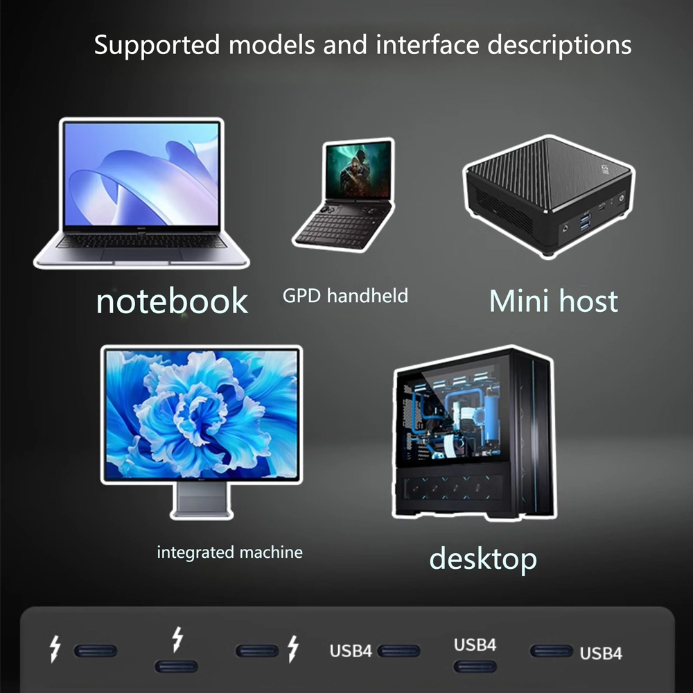 Oculink Thunderbolt USB4 Adapt - Oculink Egpu Dock Graphics Card 评论和价格